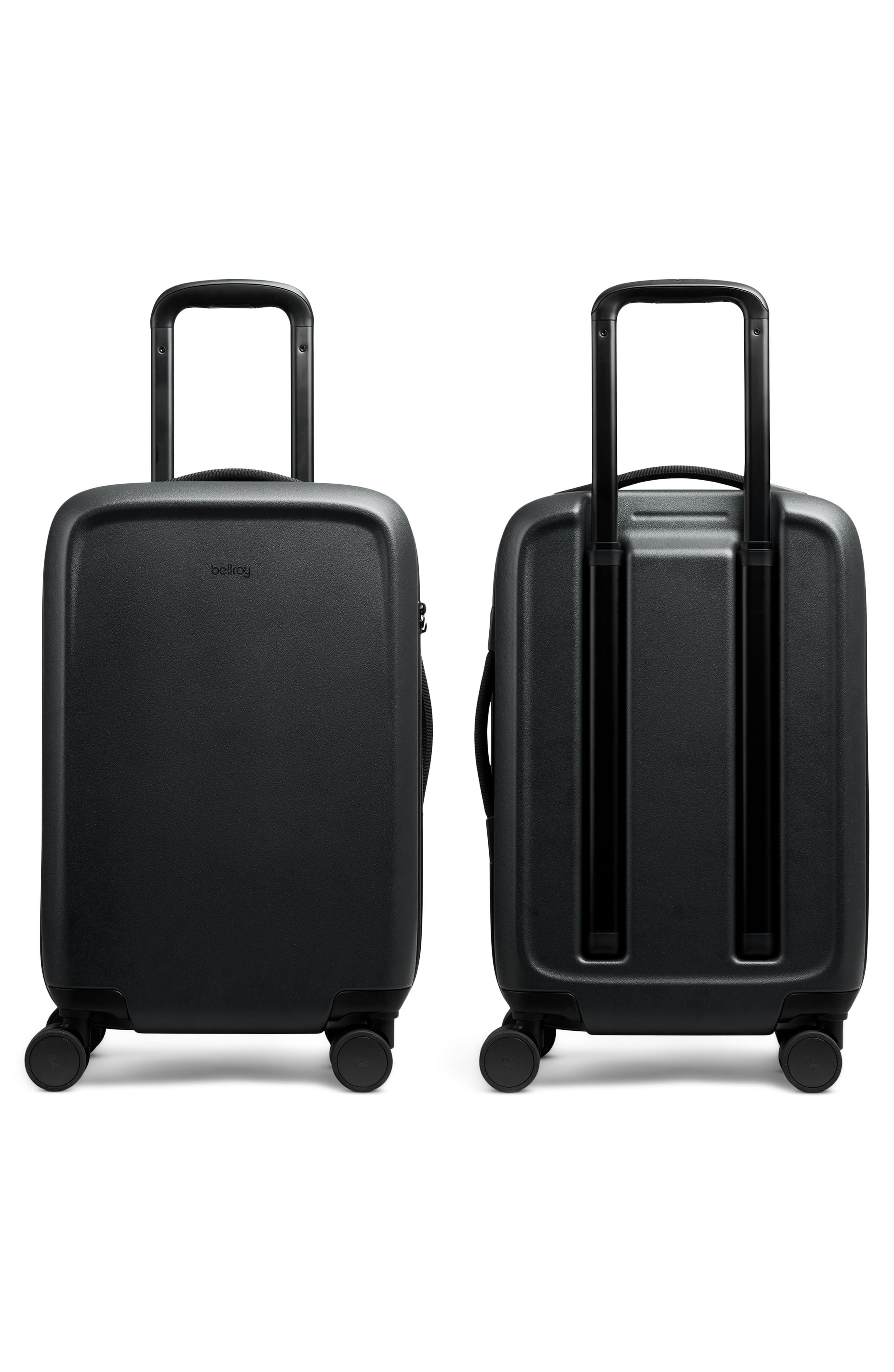 Bellroy Transit Hard Shell Spinner Carry-On Luggage, Alternate, color, Black
