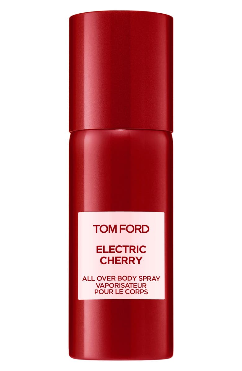 TOM FORD Electric Cherry All Over Body Spray, Main, color, 