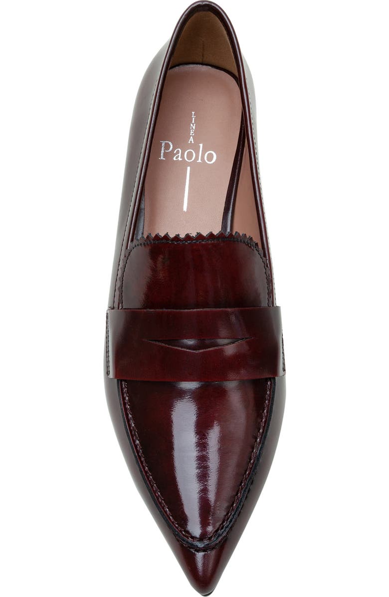 Linea Paolo Calisto Kitten Heel Loafer Pump, Alternate, color,