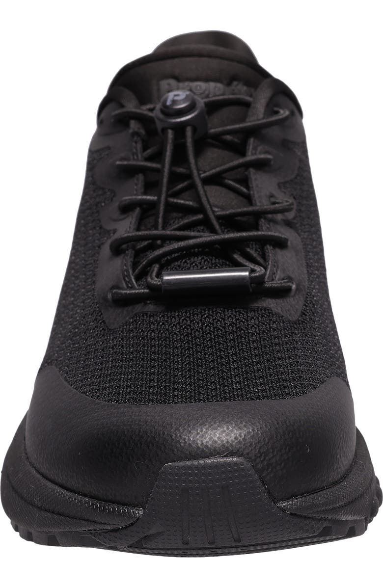Propét One Velocity Knit Sneaker, Alternate, color, All Black