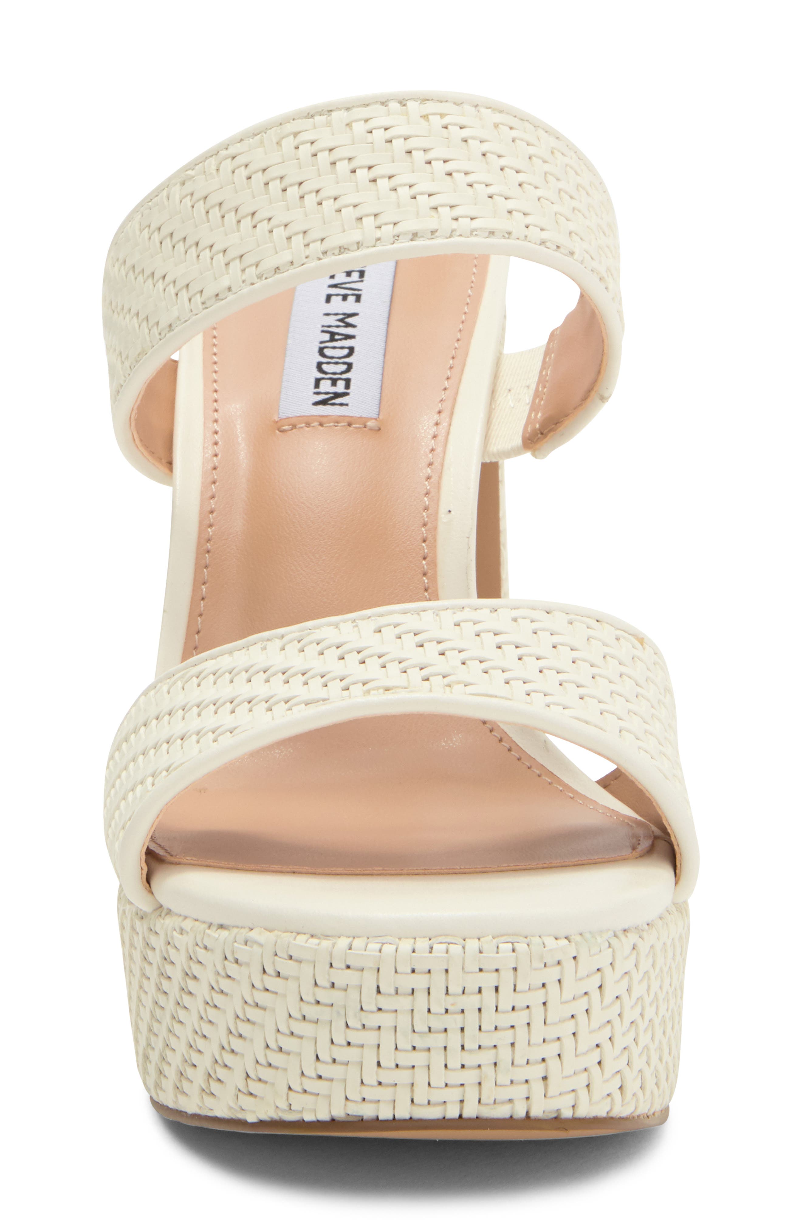 Stance Platform Slide Sandal, Alternate, color, WHITE