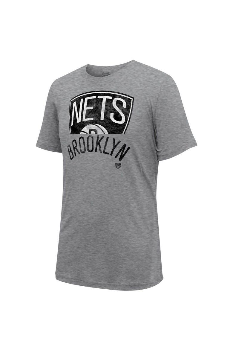 Unisex Stadium Essentials  Heather Gray Brooklyn Nets Hometown T-Shirt, Alternate, color, Heather Gray
