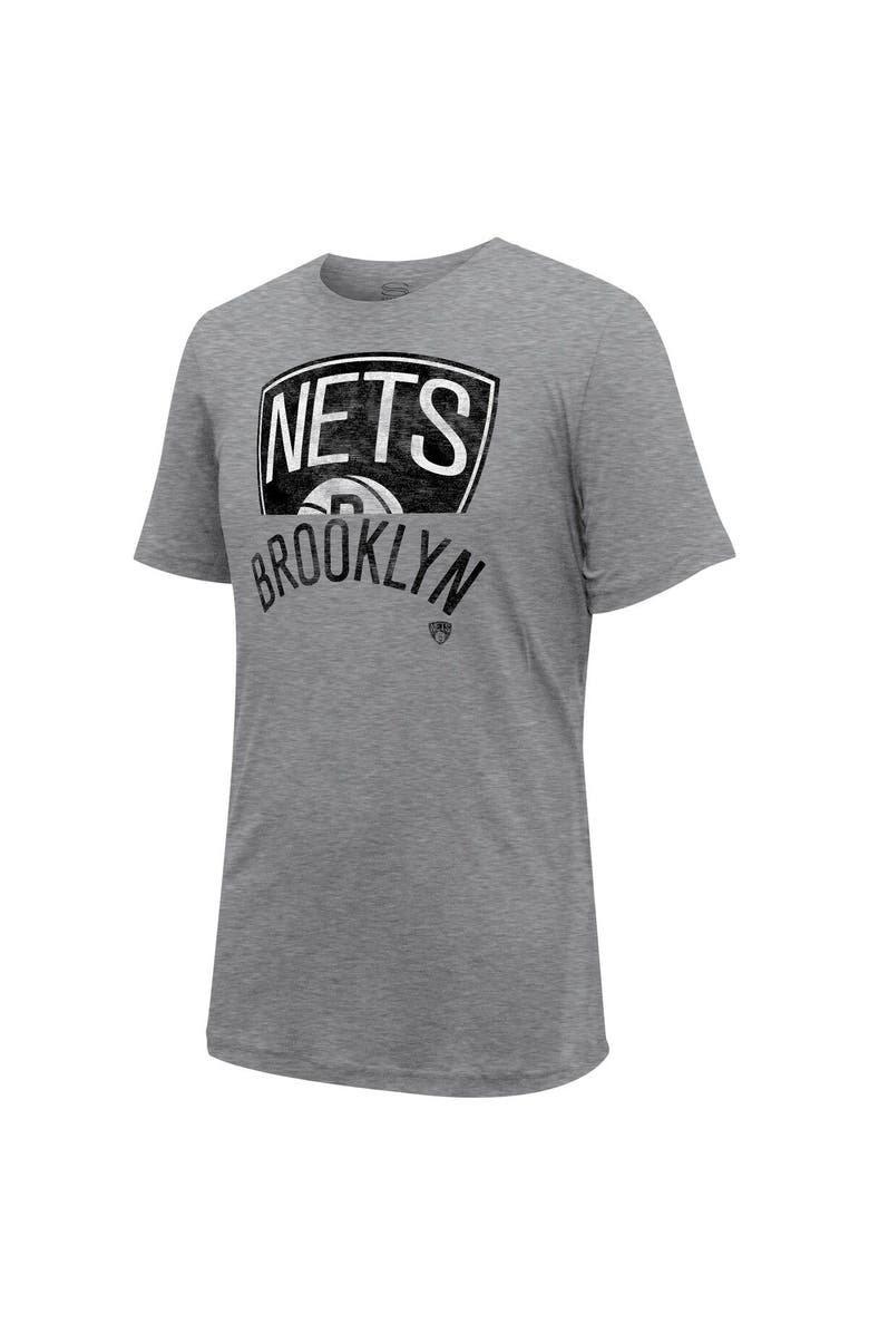 Stadium Essentials Unisex Stadium Essentials Heather Gray Brooklyn Nets Hometown T-Shirt, Alternate, color, Heather Gray