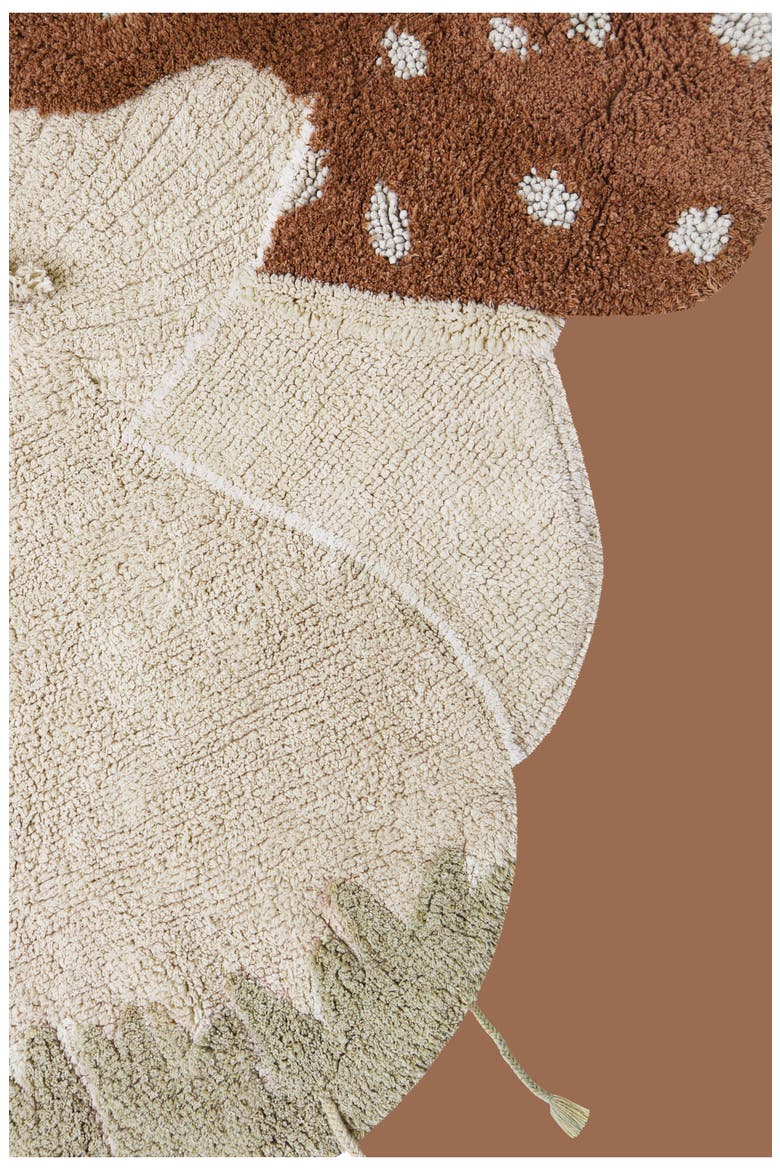 Boletus Washable Recycled Cotton Blend Rug, Alternate, color, NATURAL OLIVE PEARL BLUE ASH