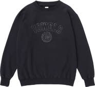 vowels Faded Collegiate Crewneck
