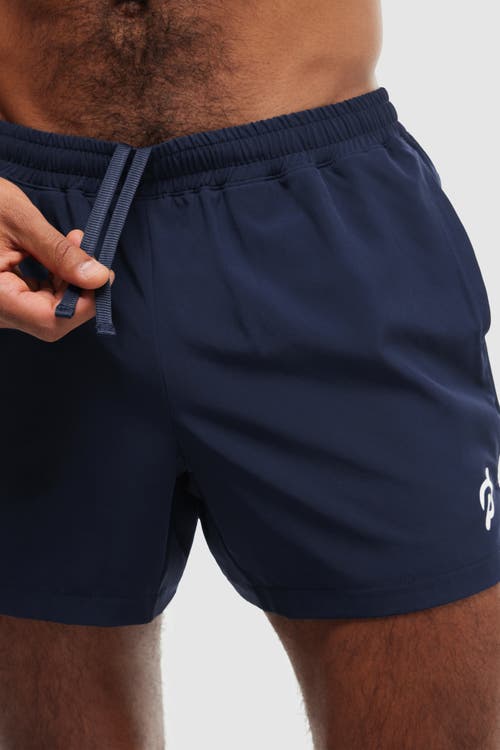 Peloton 5" Lined Performance Raining Short In Deep Navy
