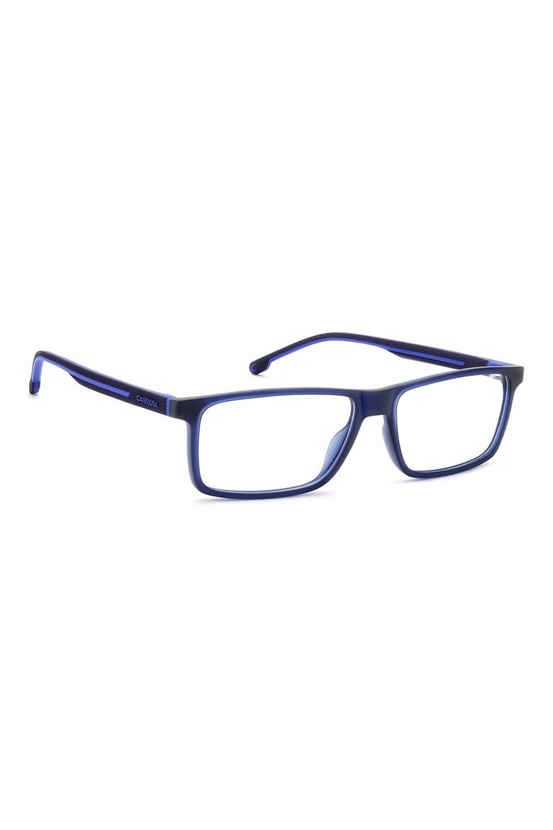 56mm Rectangular Optical Glasses, Alternate, color, BLUE