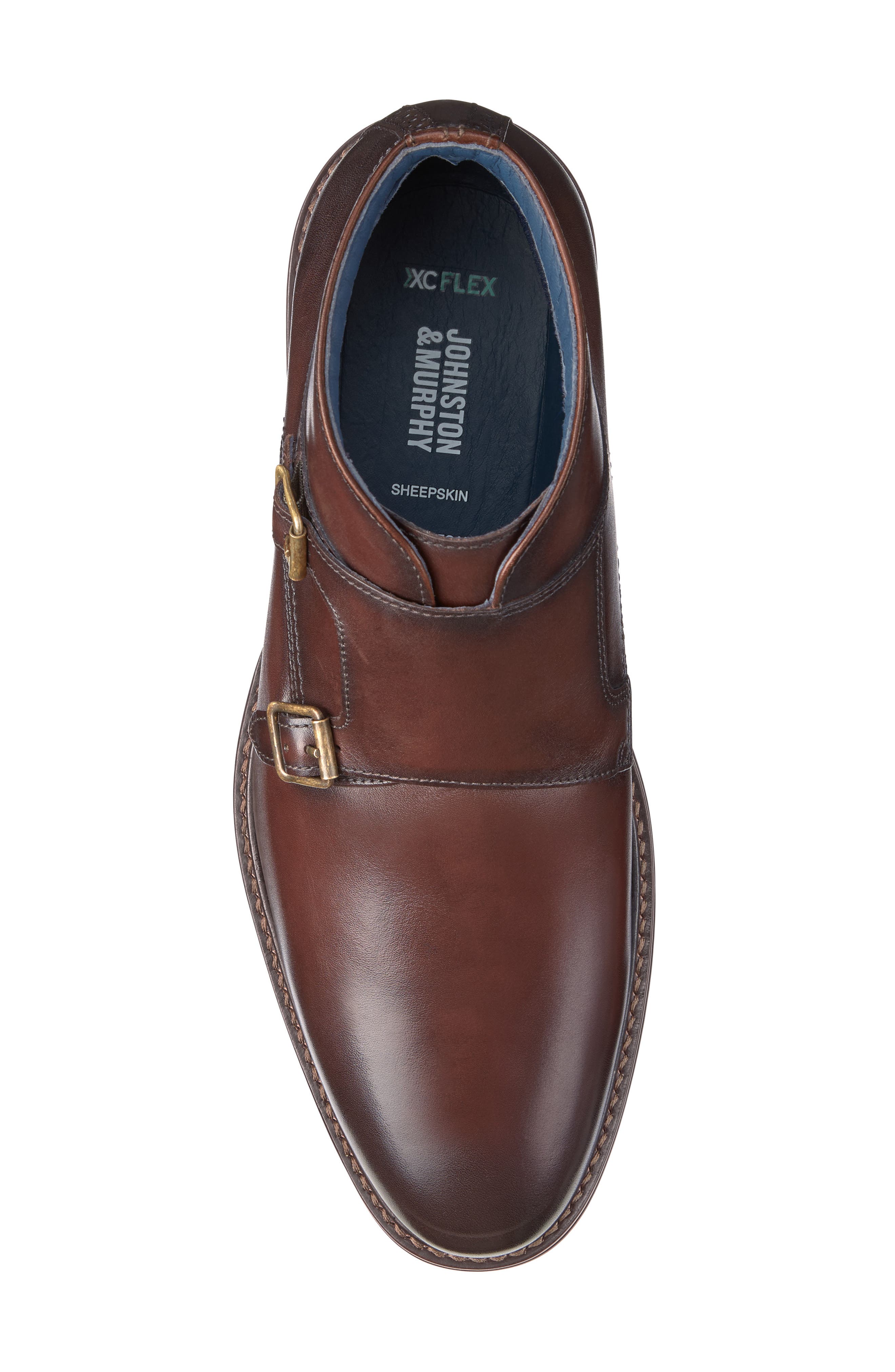 Johnston & Murphy Raleigh Monk Strap Boot, Alternate, color, 