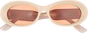 54mm Oval Sunglasses