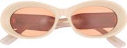 Gucci 54mm Oval Sunglasses