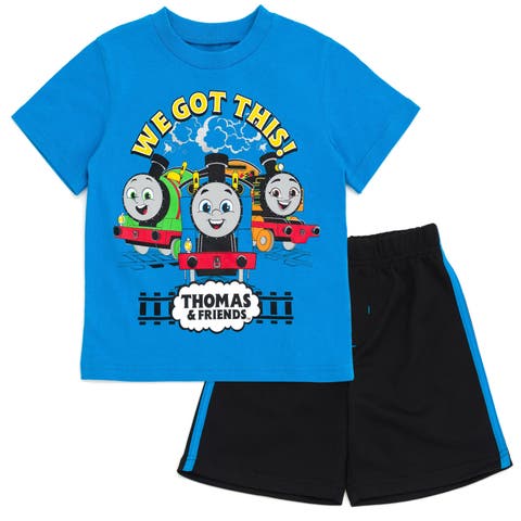 T-Shirt & Mesh Shorts Set (Toddler & Little Kid)