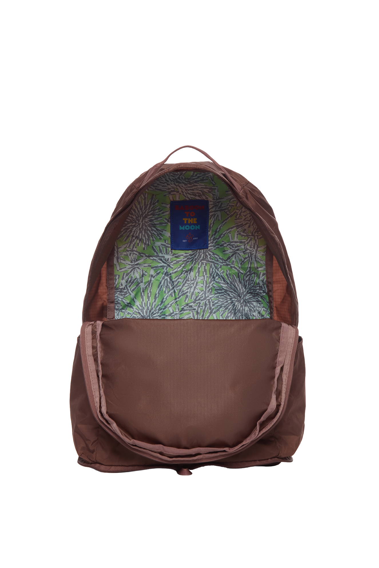 Baboon to the Moon Packable Backpack, Alternate, color, Mint Chip