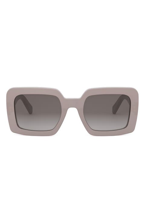 Triomphe 56mm Square Sunglasses