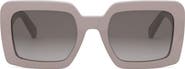 CELINE Triomphe 56mm Square Sunglasses