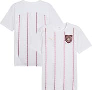 PUMA Men's Puma White Manchester City 2024/25 Pre-Match Training Jersey