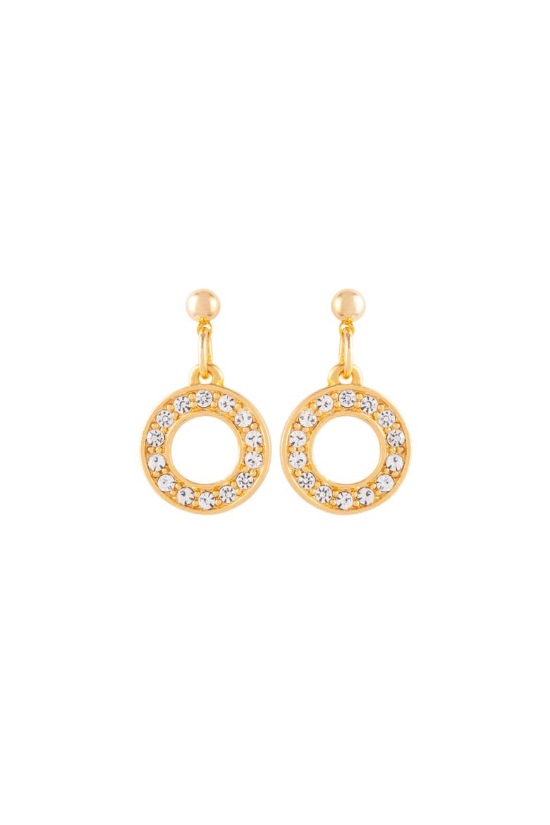 1990s Vintage Circular Drop Earrings, Main, color, Circular Drop