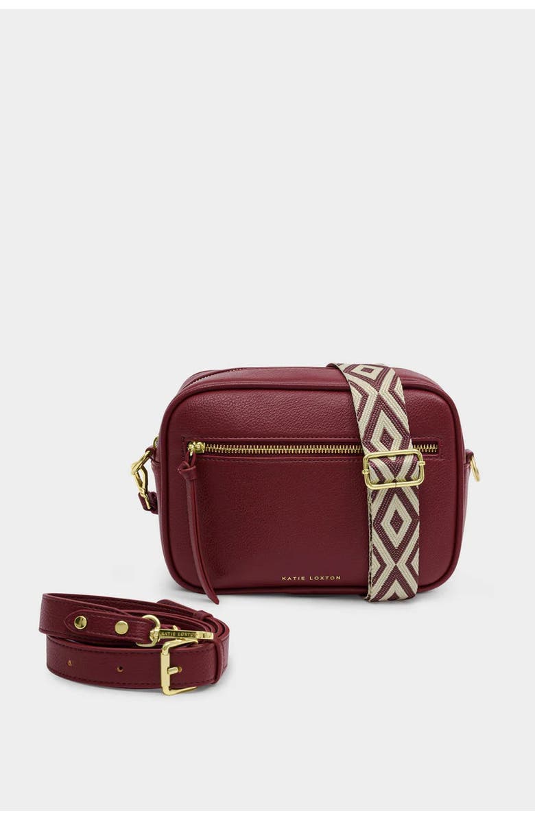 Katie Loxton Hallie Crossbody Bag in Cherry, Alternate, color,