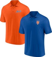 FANATICS Men's Fanatics Branded Royal/Orange New York Mets Dueling Logos Polo Combo Set
