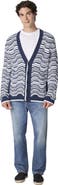 Missoni Cotton-blend Cardigan With Greek Motif