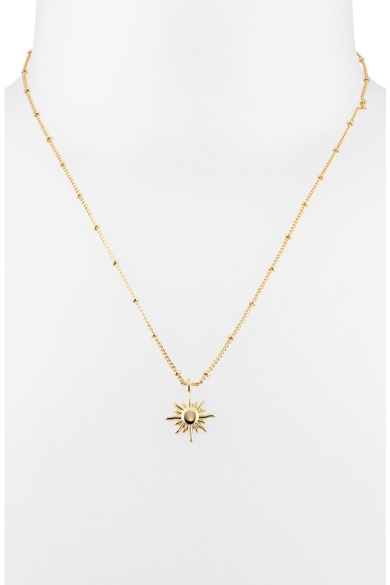 Make Your Own CZ Celestial Charm Necklace, Alternate, color, CLEAR- BLACK- GOLD