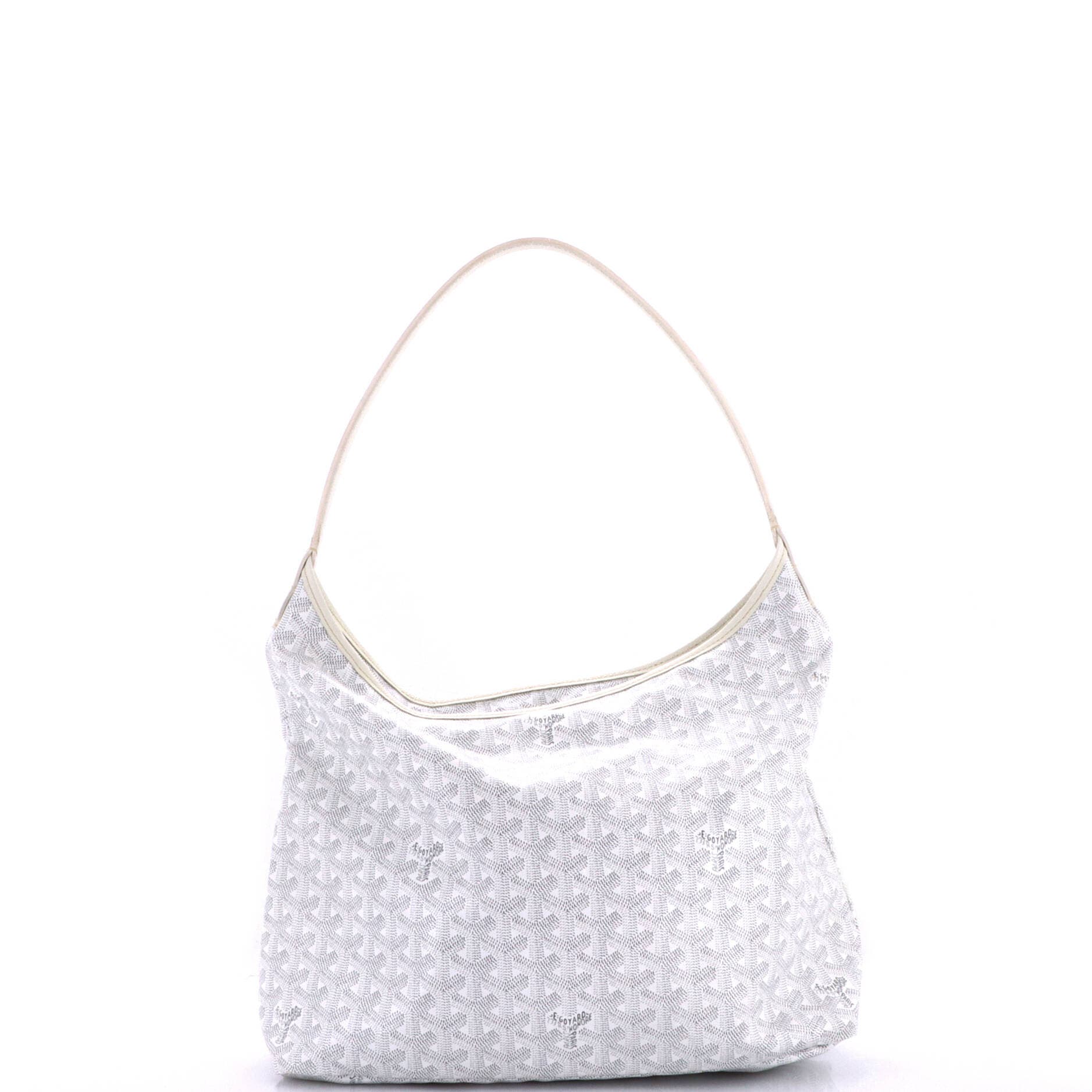 Boheme Hobo Coated Canvas, Alternate, color, White