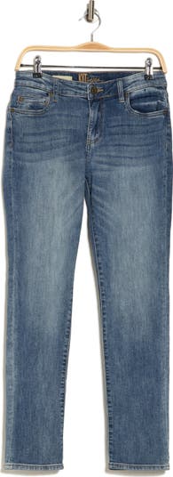 Katy Mid Rise Cotton Stretch Boyfriend Jeans
