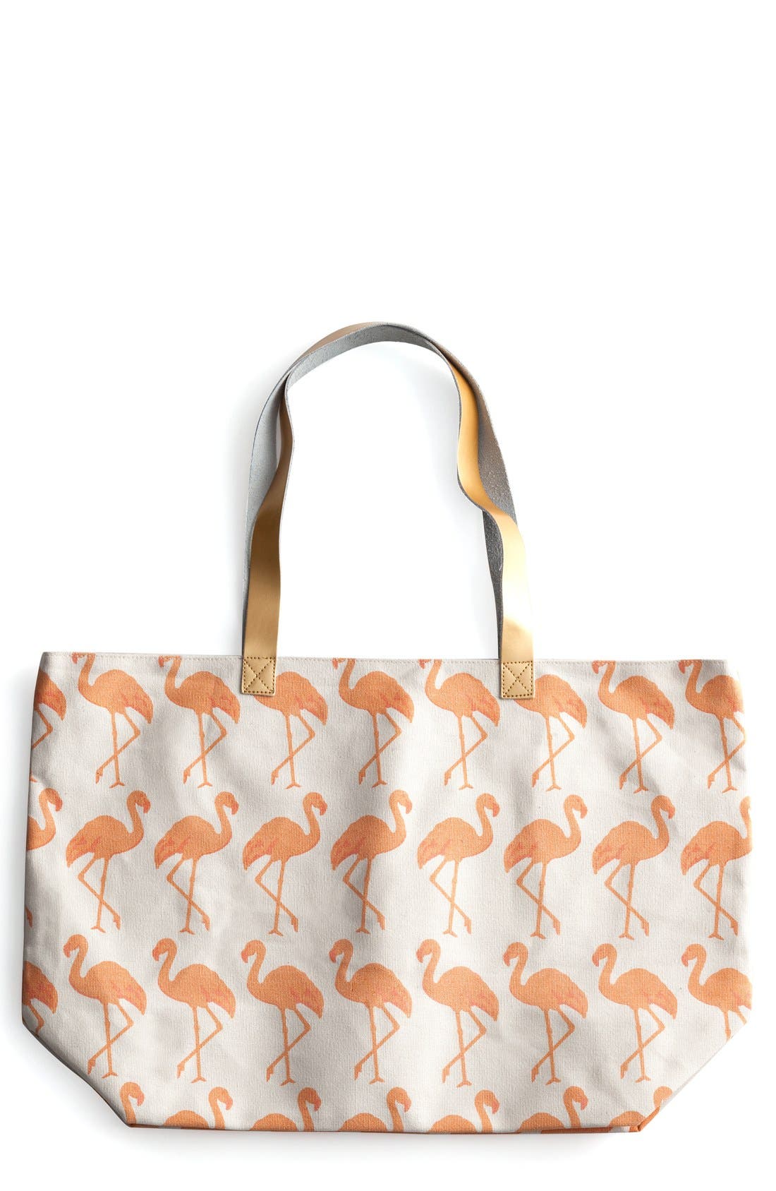Rosanna Flamingo Tote, Main, color, 