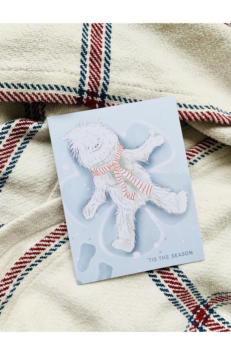 Ramus & Co Holiday/Christmas Yeti Assorted Set of Greeting Cards, Alternate, color, Multi-Pack