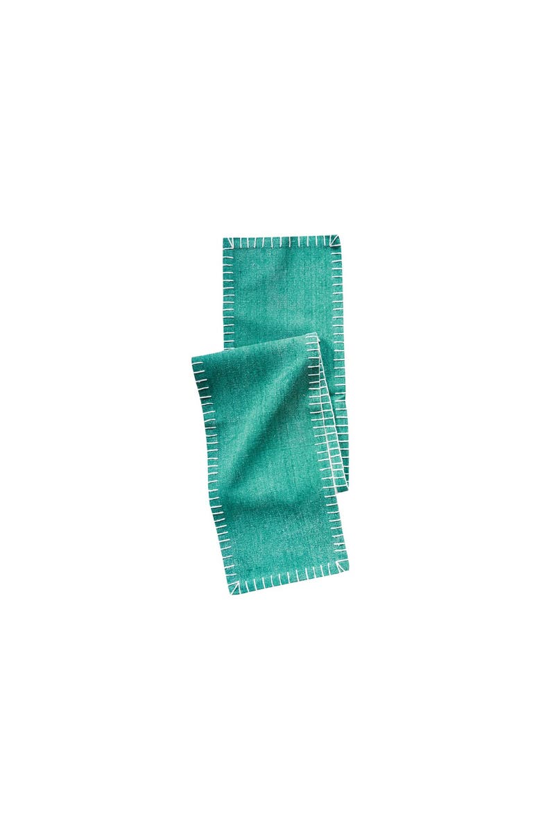 carol & frank Carter Lagoon Table Runner, Main, color, Blue