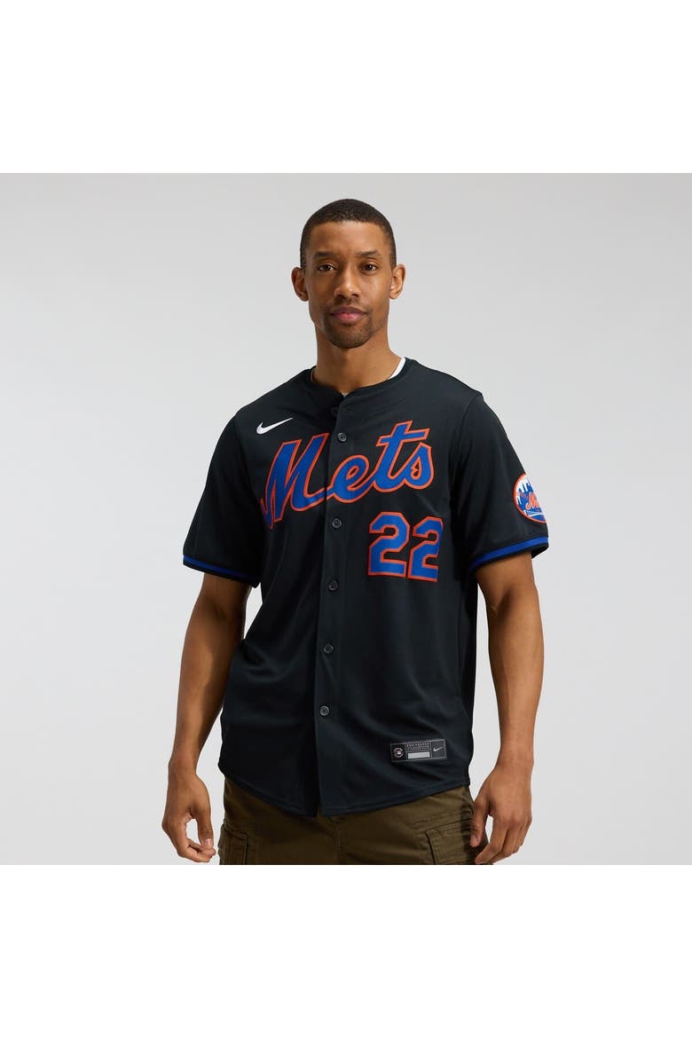 Men's Nike Juan Soto Black New York Mets Alternate Limited Player Jersey, Alternate, color, Black