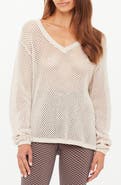 The Upside Josephine Organic Cotton Mesh Sweater
