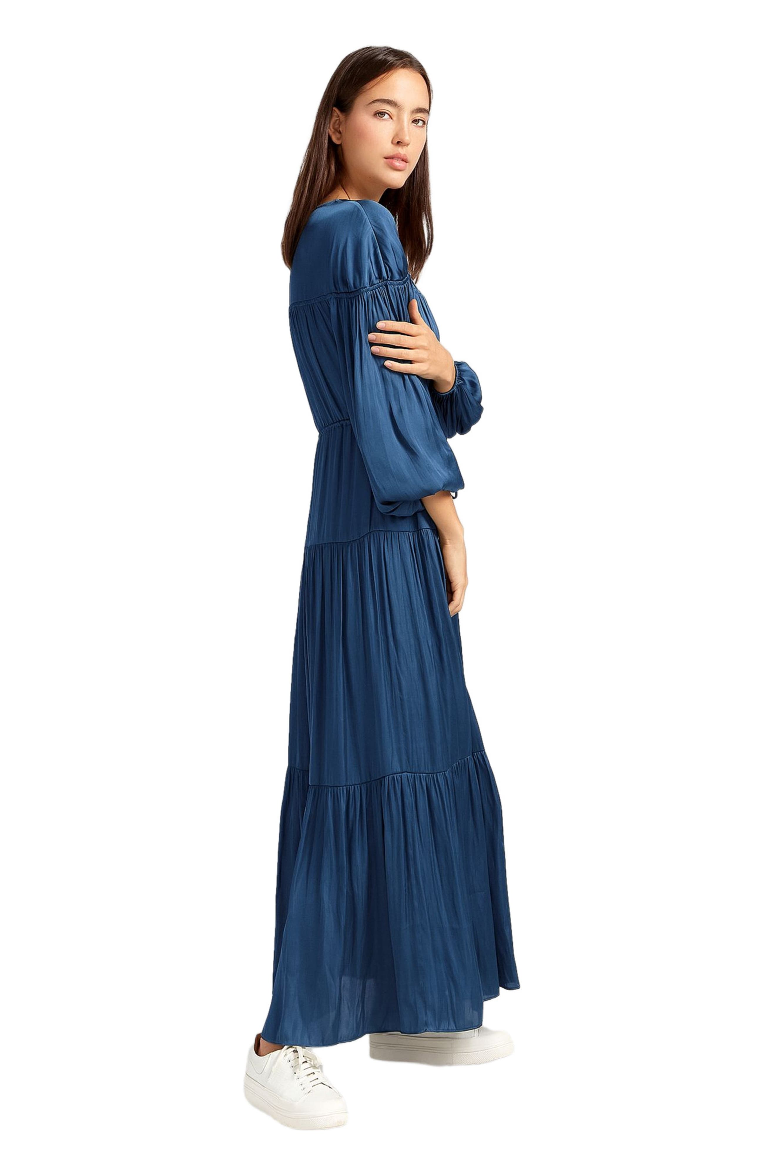 Window Seat Tiered Maxi Dress - image 4