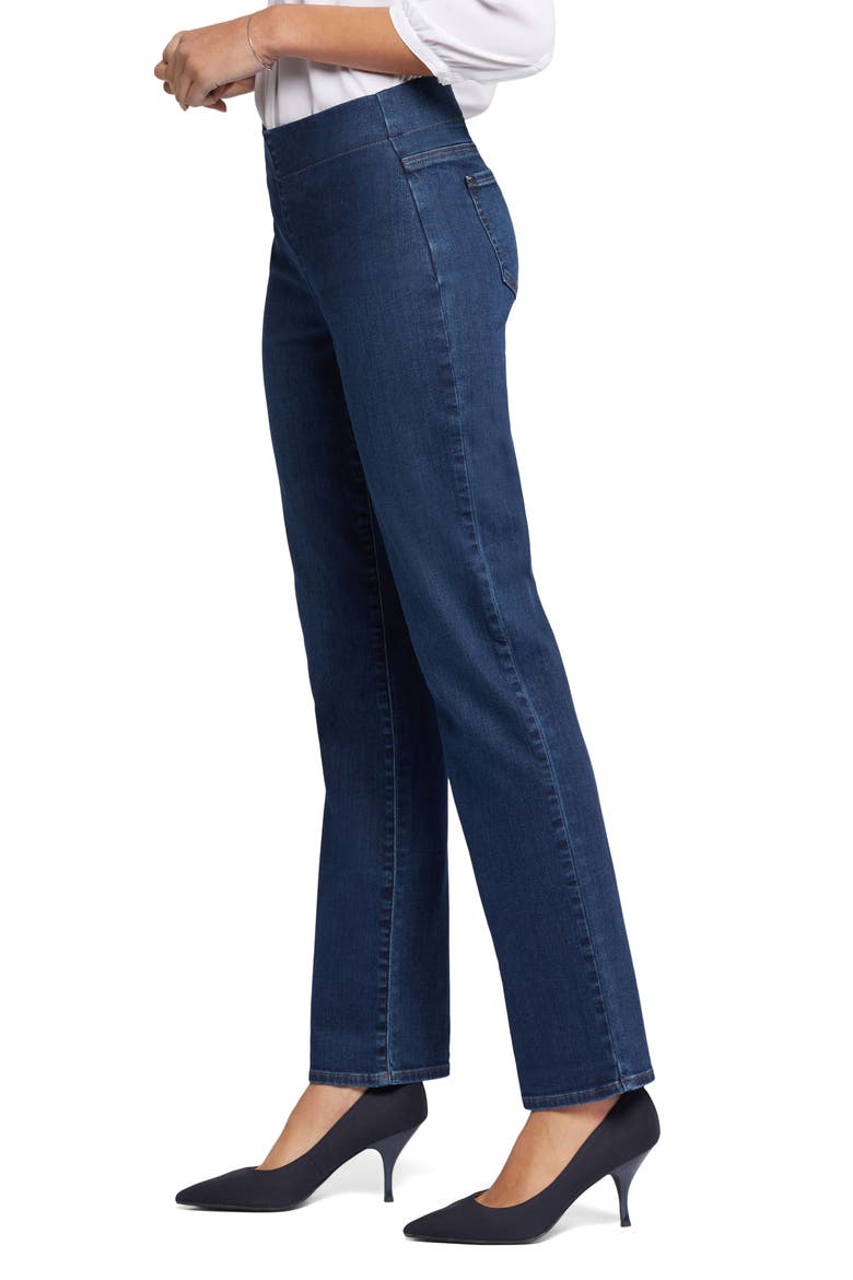 Bailey Pull-On Relaxed Straight Leg Jeans, Alternate, color, PALACE
