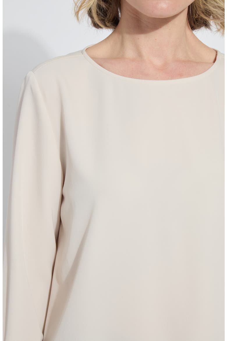 Talita French Cuff Top, Alternate, color, SILKY CREAM