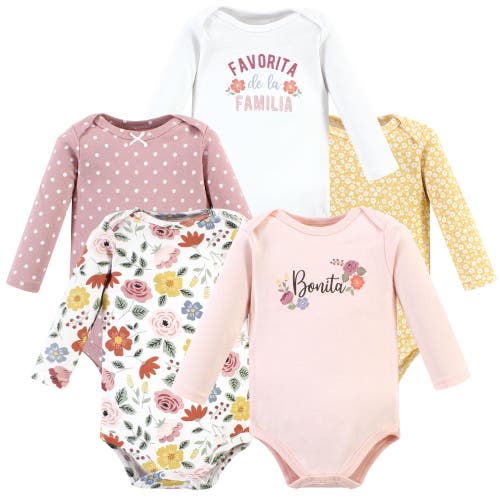 Hudson Baby Essential Long-sleeve Cotton Bodysuit Set
