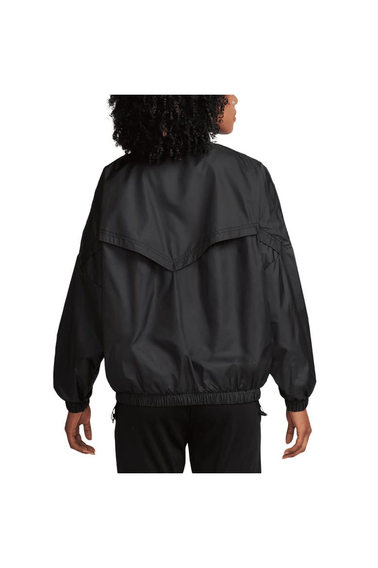 Women's Nike Black Paris Saint-Germain  Essential Windrunner Full-Zip Jacket, Alternate, color, Black