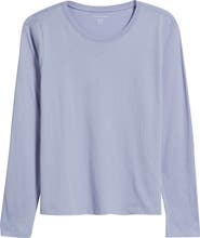 Eileen Fisher Organic Cotton Long Sleeve T-Shirt