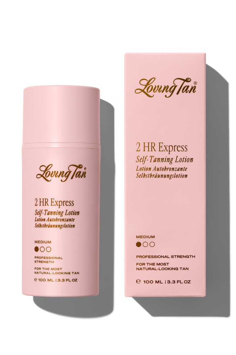 2 HR Express Self-Tanning Lotion, Main, color, MEDIUM