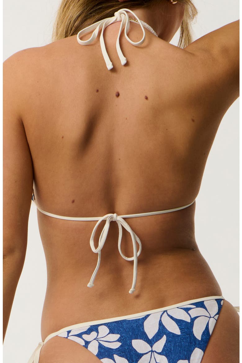 Paraiso Slider Triangle Bikini Top, Alternate, color, BLUE