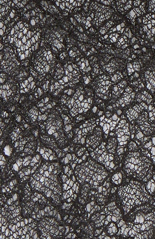 Valentino Garavani Vlogo Fingerless Lace Gloves In Black