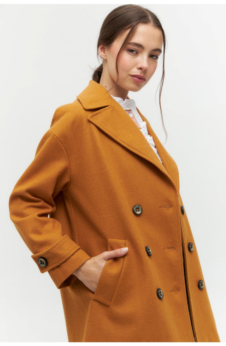 Margo Baridon Heidi Coat, Alternate, color, Tan