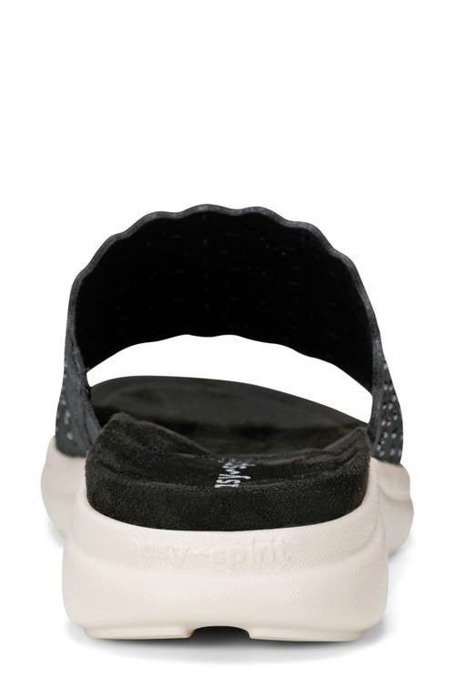 Easy Spirit Alora Slide Sandal In Black