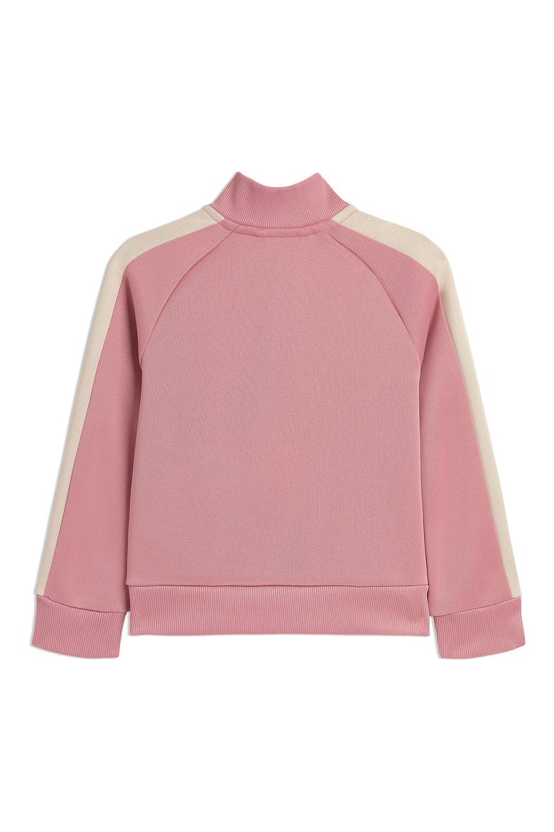 Kids' T7 Foundations Piqué Track Jacket, Alternate, color, BEYOND PINK