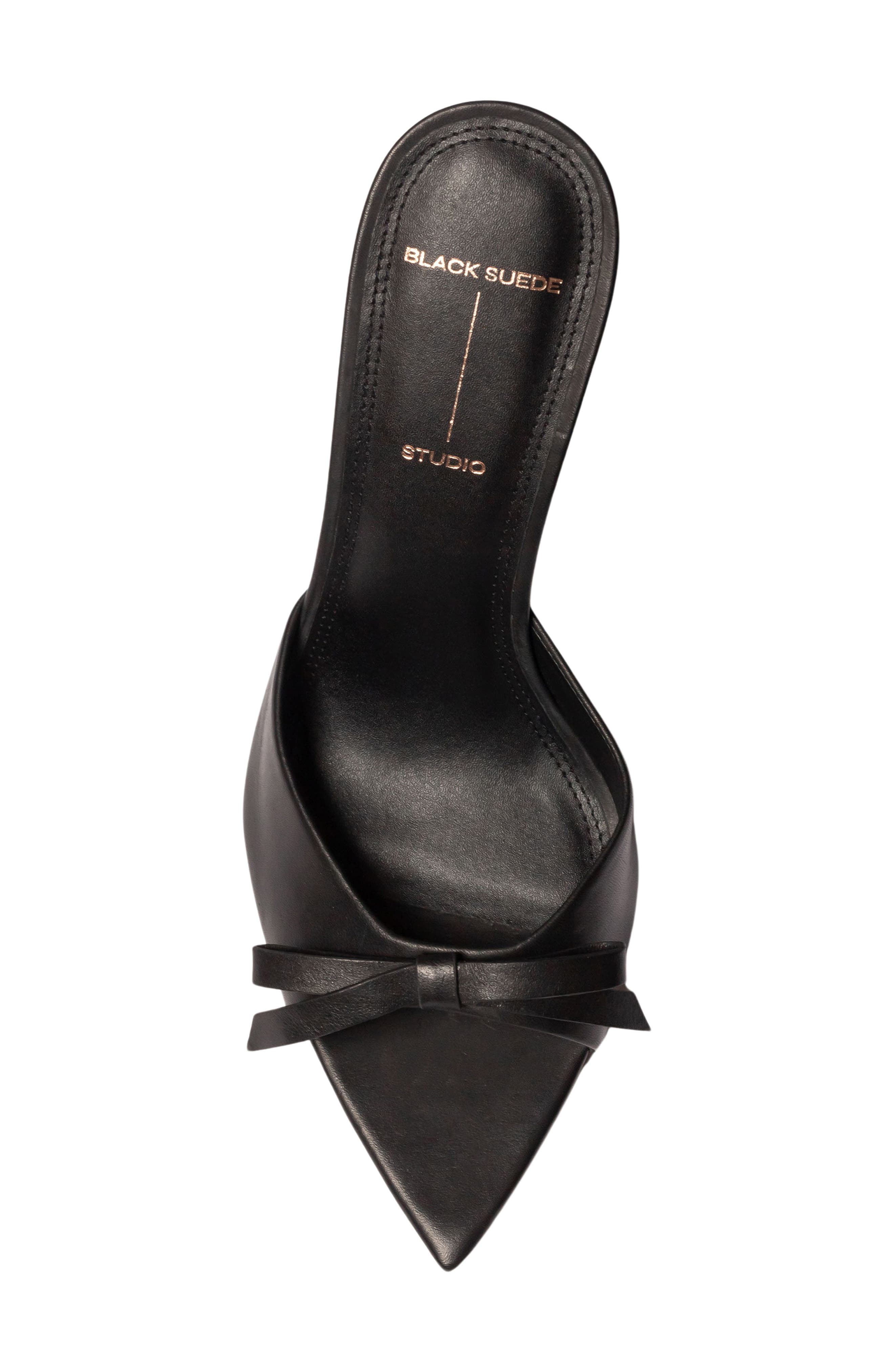 BLACK SUEDE STUDIO Brea Pointed Toe Sandal, Alternate, color, 