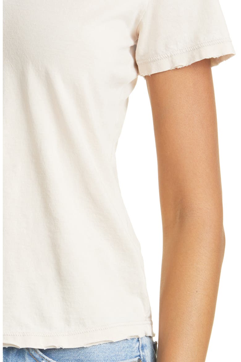 Standard V-Neck T-Shirt, Alternate, color, VINTAGE OATMEAL