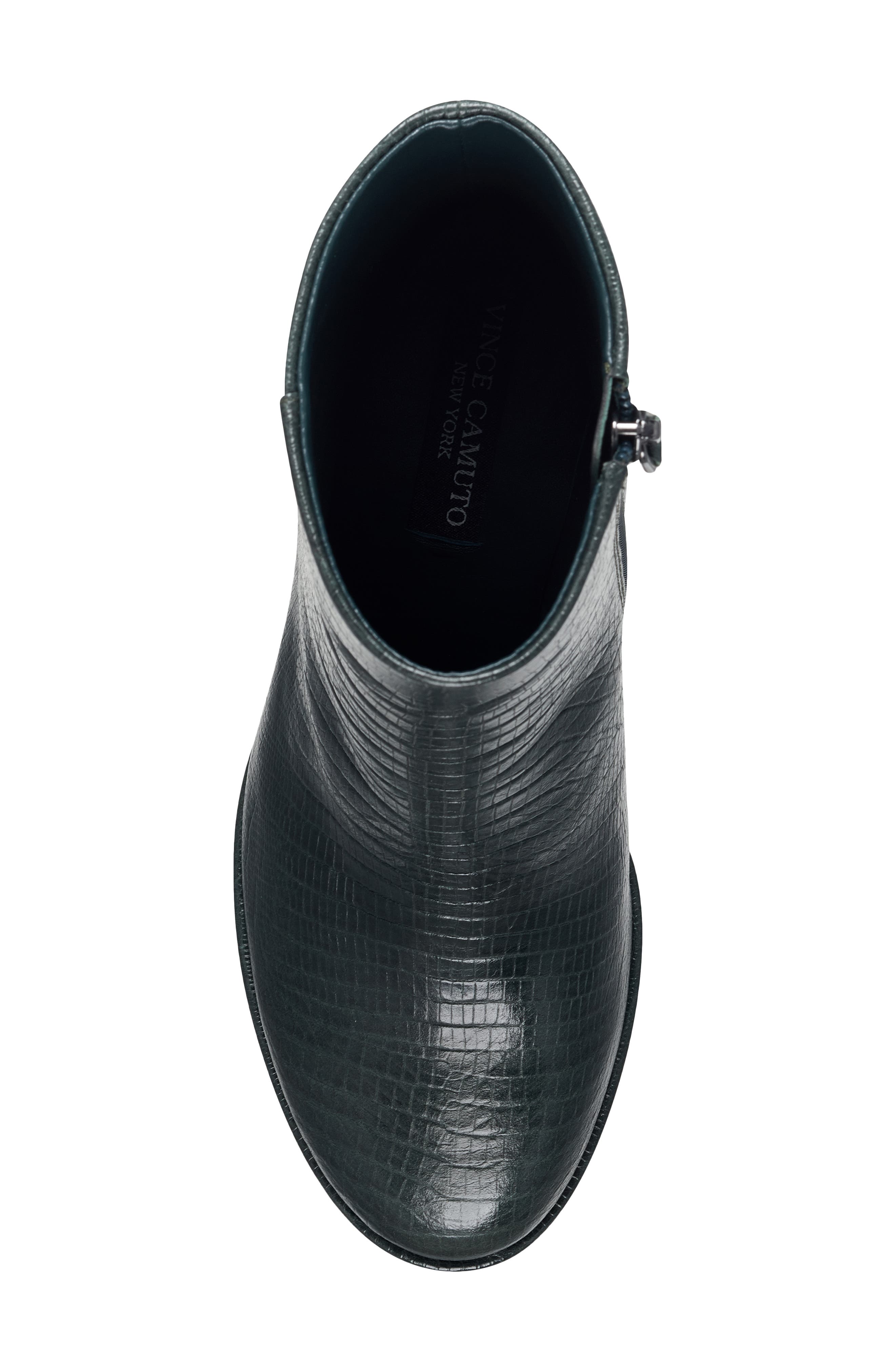 Ashlee Bootie, Alternate, color, PINE GREEN LIZARD PRINT