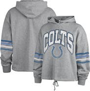 '47 Women's '47 Heather Gray Indianapolis Colts Upland Bennett Pullover Hoodie