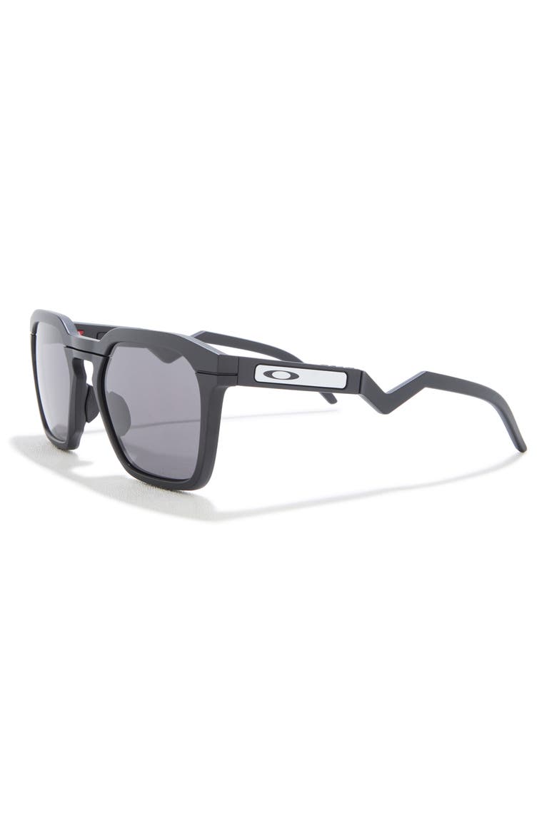 HSTN 54mm Square Sunglasses, Alternate, color, MATTE BLACK / PRIZM GREY