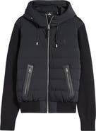 Mackage Andrew Quilted Down Stretch Mixed Media Jacket