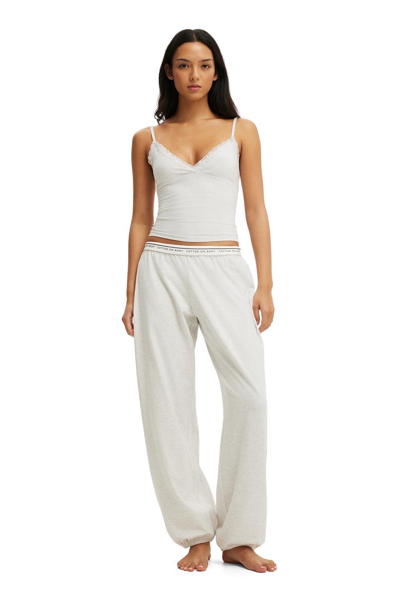 Women's Dreamy Soft Balloon Leg Pant, Alternate, color, Light Grey Marle